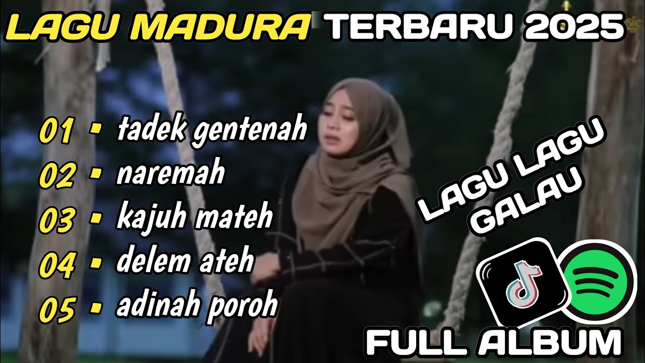 FULL ALBUM LAGU MADURA TERBARU 2025 || PLAYLIST GALAU - LAGU MADURA VIRAL TIKTOK