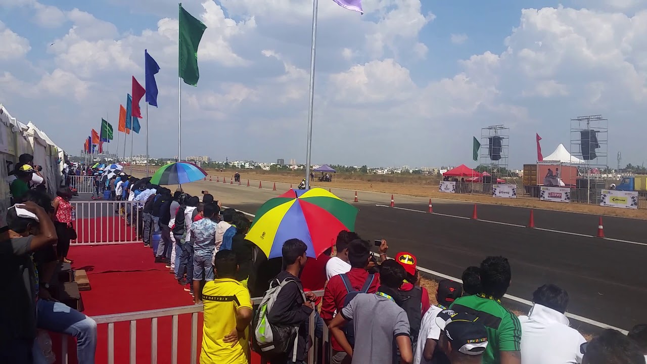 Mohammed Riyaz drag Run on 2008 Yamaha R1