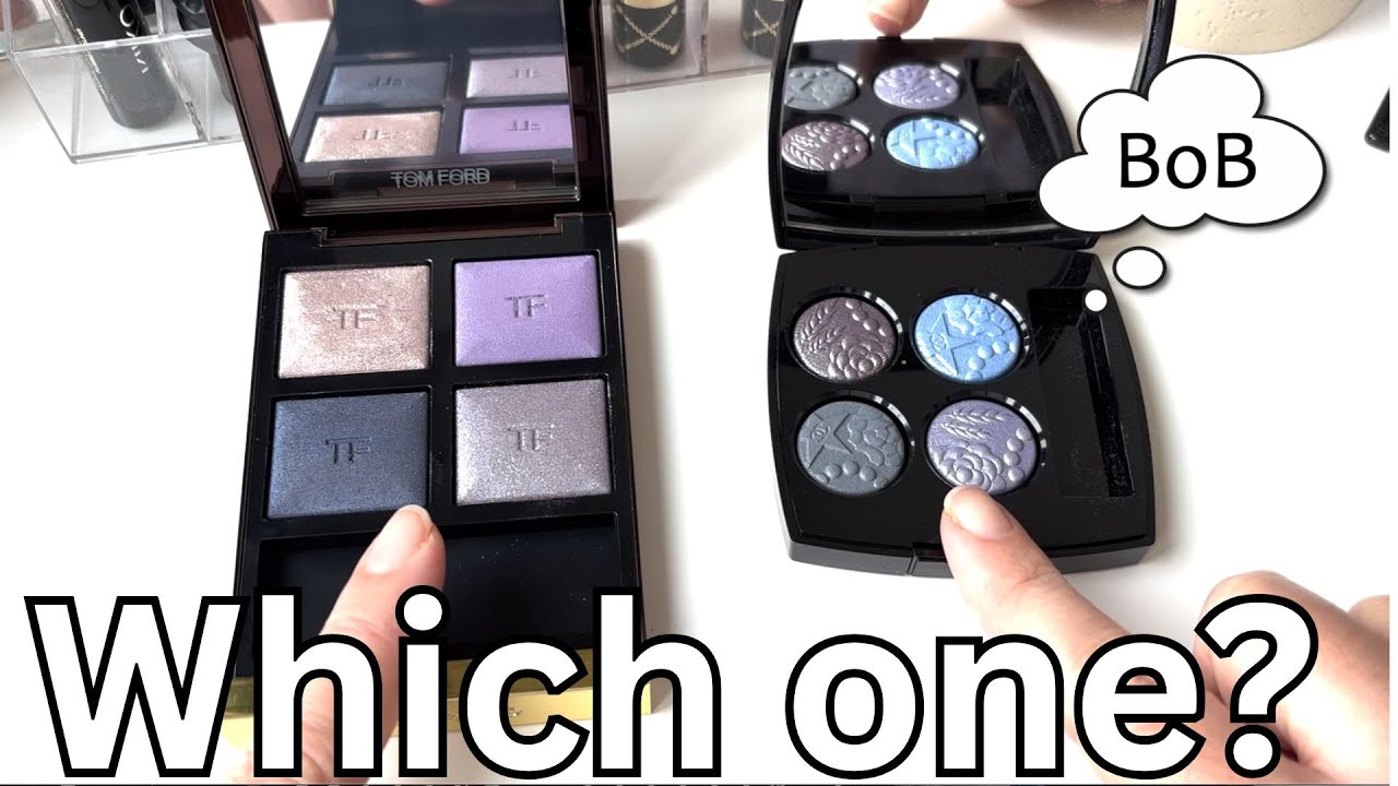 Battle of eyeshadow palettes! TOM FORD or CHANEL?