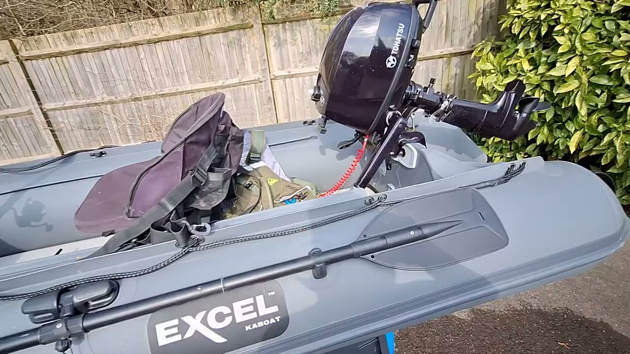 Excel Kaboat 430 with Tohatsu 6hp outboard review
