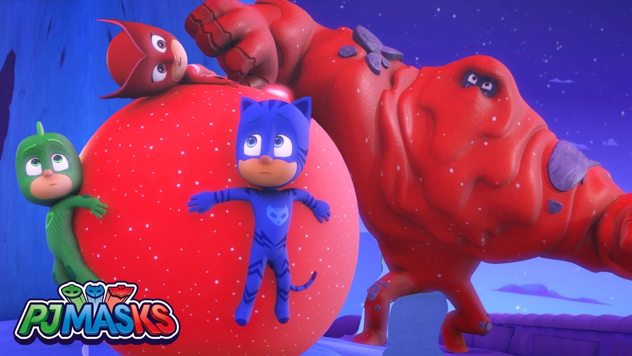Giant red monster eats PJ Masks | PJ Masks Full Episode | Cartoons for Kids | 