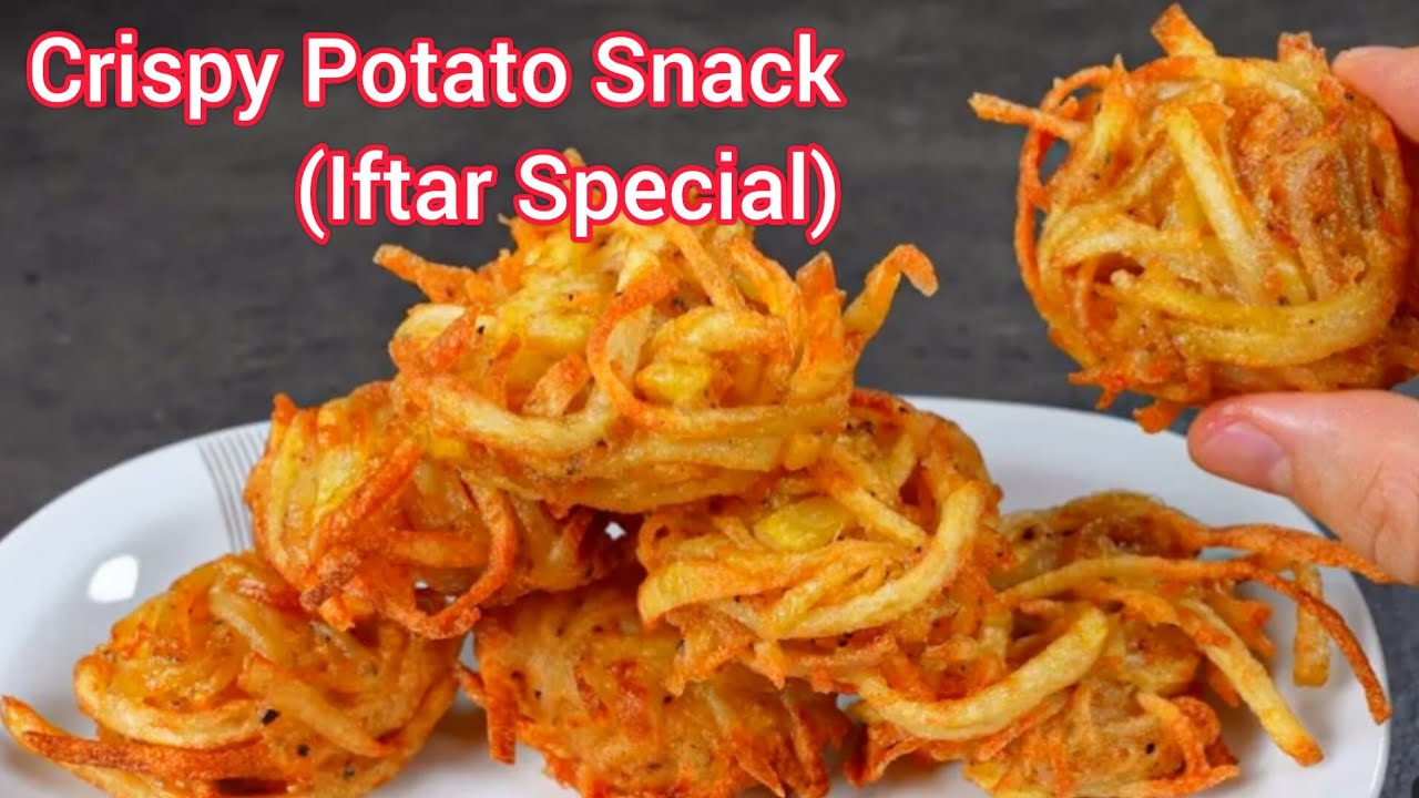 Crispy Potato Snack For Iftar | Quick & Easy Iftar Idea | Ramadan Recipe | potato Snacks