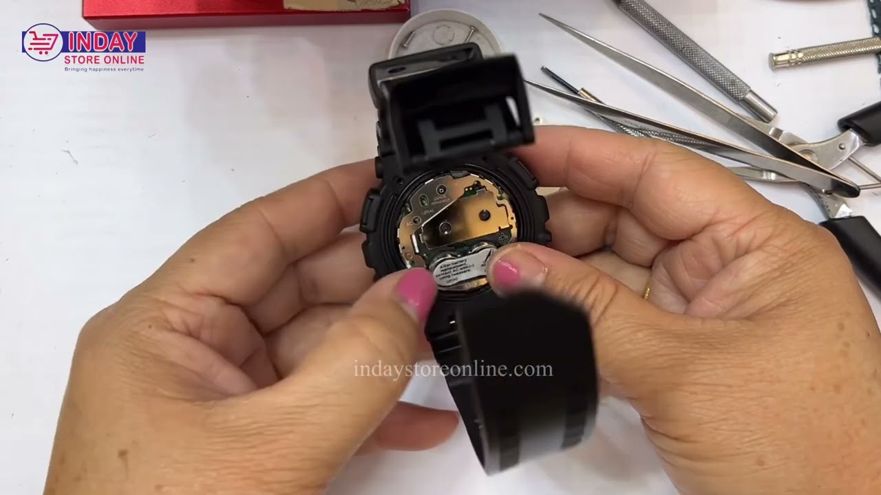How to replace Battery G-SHOCK GAX-100-1A