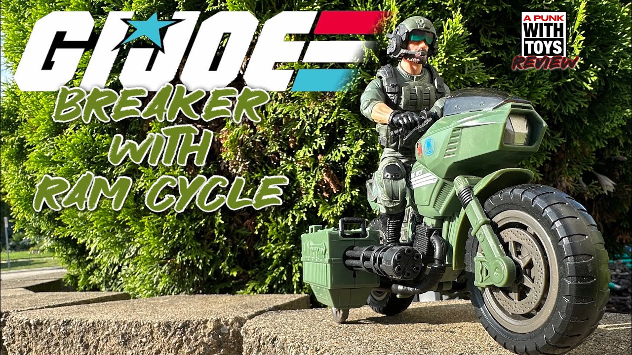 GI Joe Classified Cobra Island Breaker and RAM Cycle