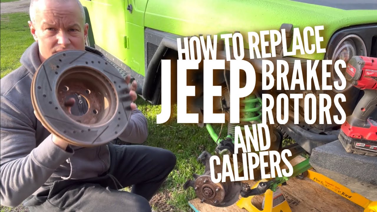 How to Replace 97-04 TJ Jeep Brakes and Calipers