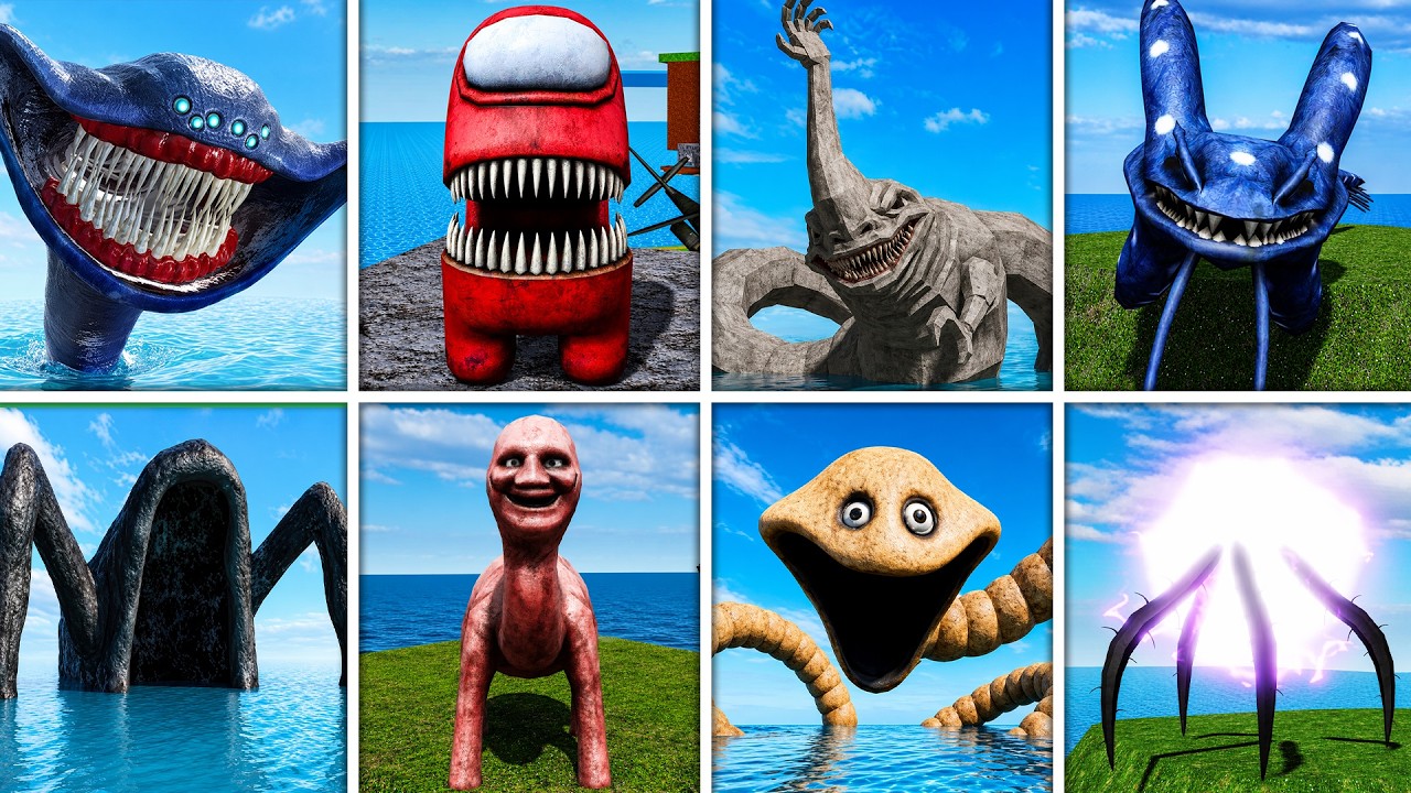 SCP Morph: Sea Monster Update - How to Get all 8 New Morphs | Roblox Showcase