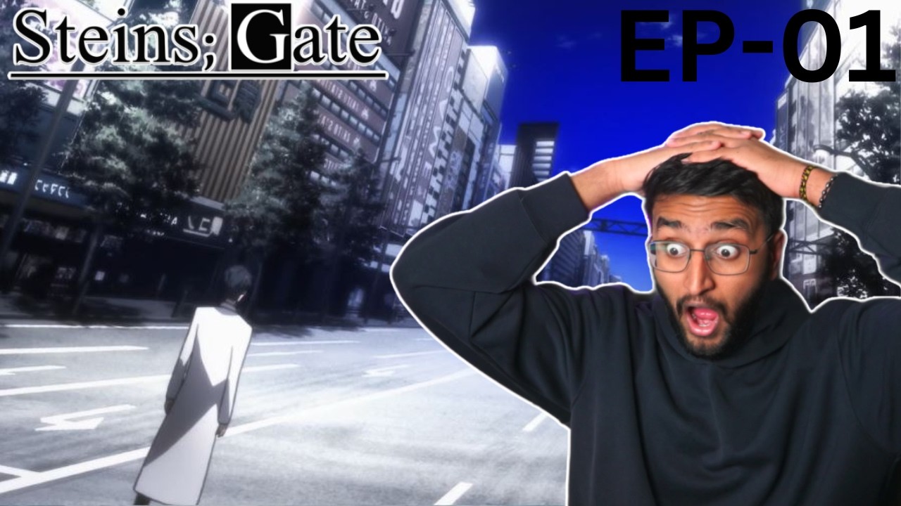 I THINK YOU DROPPED THIS 👑 - STEINS GATE EP1 REACTION