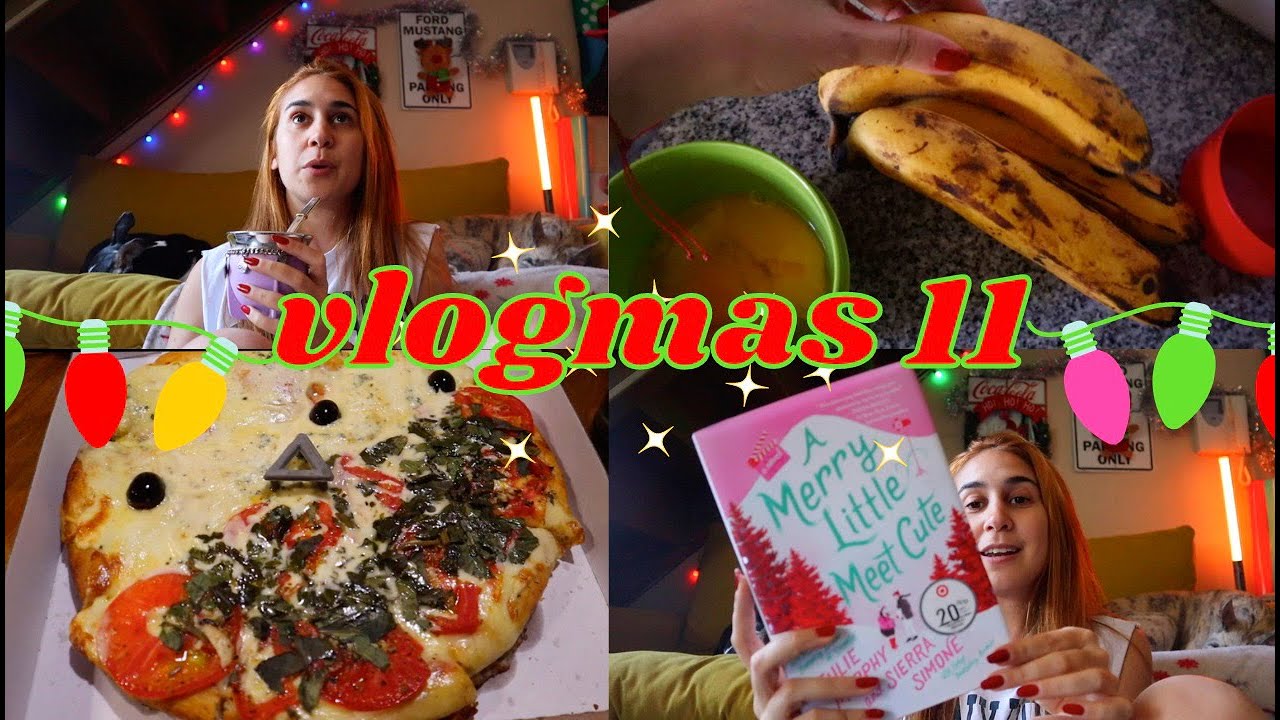 🎄VLOGMAS 11🎄 BUDIN de BANANAS, mis LECTURAS y seguimos con el CALENDARIO de ADVIENTO