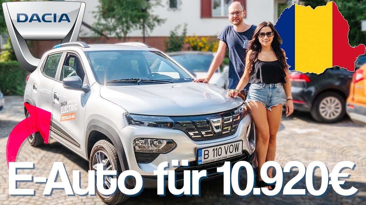 DACIA Spring Test -  Nur 10.920€ für ein NEUES Elektroauto