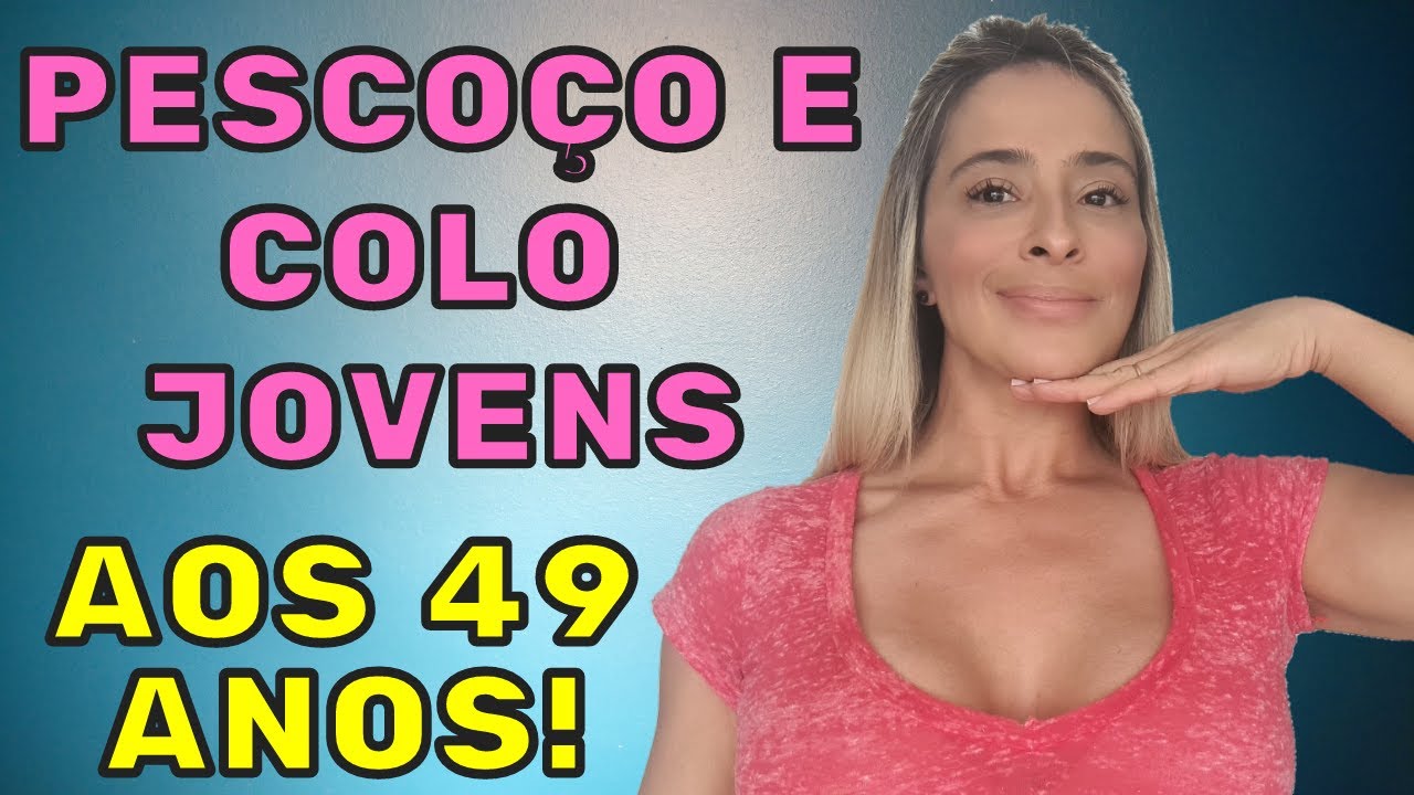 PESCOÇO E COLO SEM RUGAS E FLACIDEZ - TUTORIAL COMPLETO!