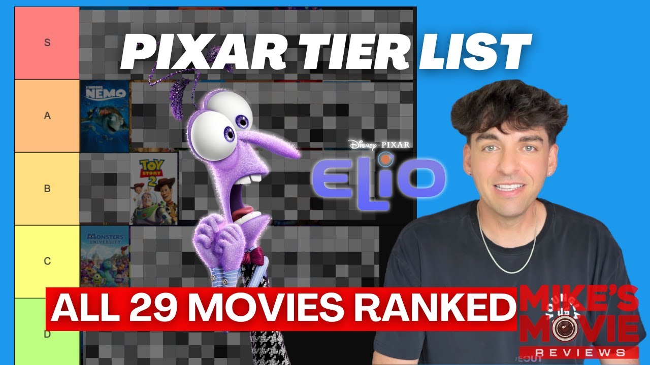 Every Pixar Movie Ranked! (All 29 Films, Including Elio)