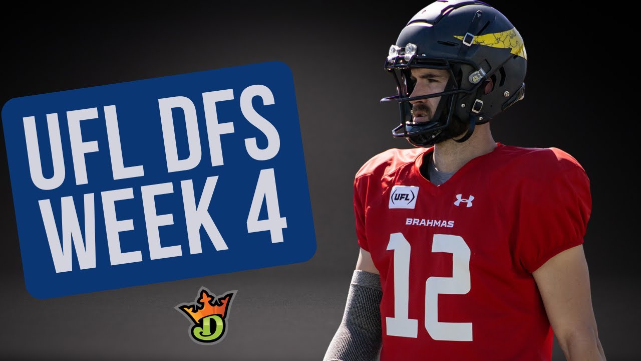 UFL DFS Week 4 Picks