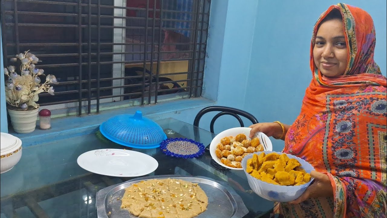 শবে বরাতে সবার পছন্দের খাবার তৈরি করলাম ।