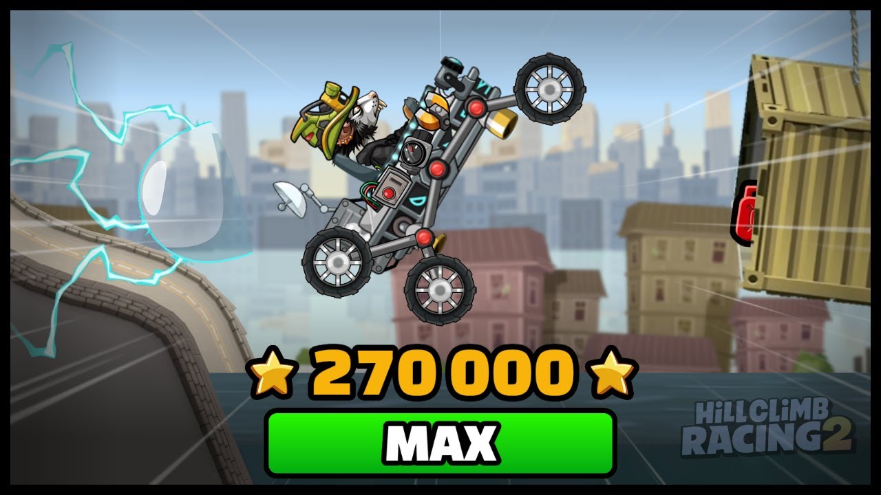 ⭐ How I Got MAXED STARS in CITY 🏙️ - The Movie | Hill Climb Racing 2