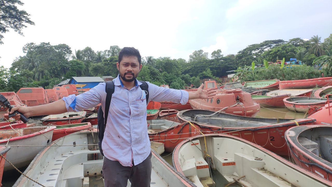 জাহাজের কার্বনফাইবার বোট, স্পিড বোট আর লাইফ বোট এর দাম। speed boat vatiyari