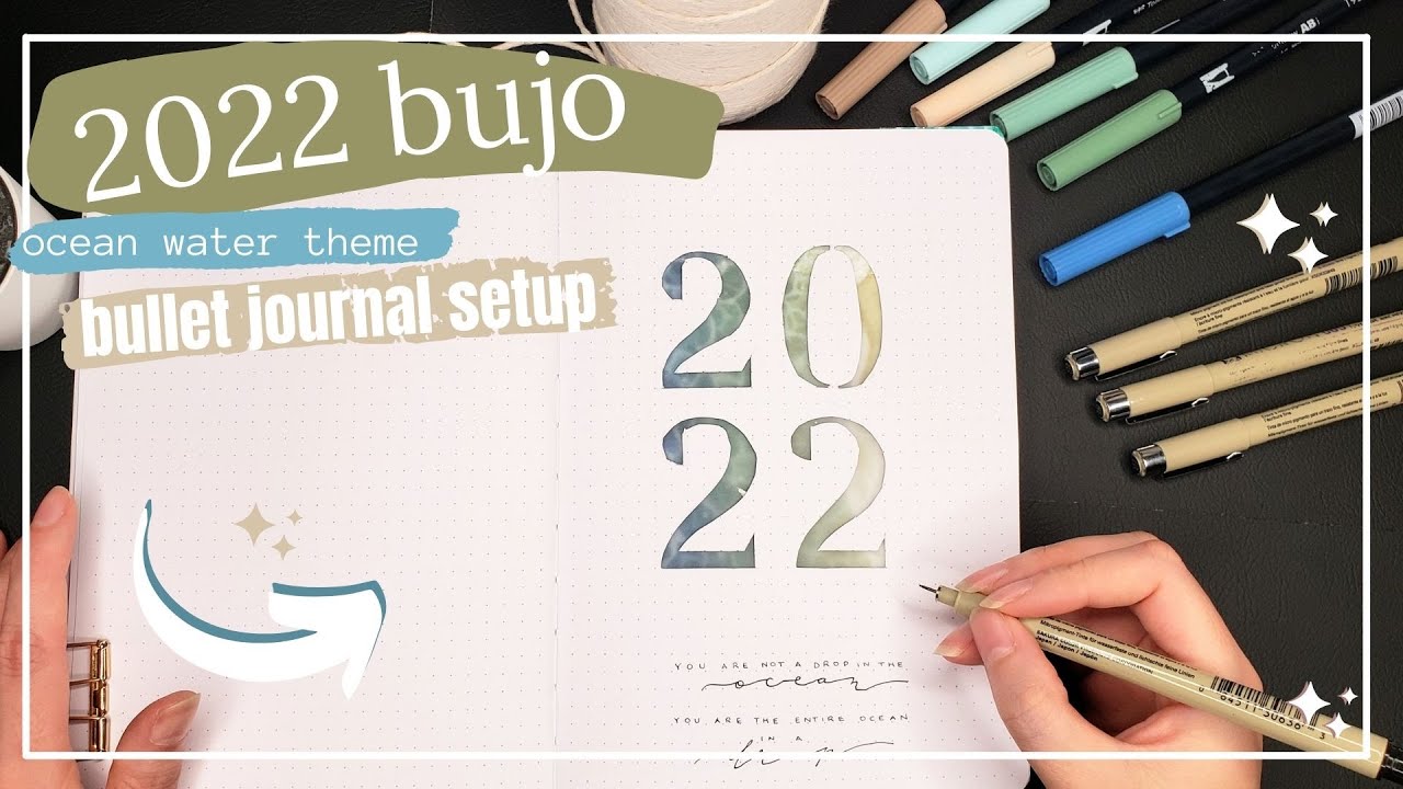 2022 Bullet Journal Setup
