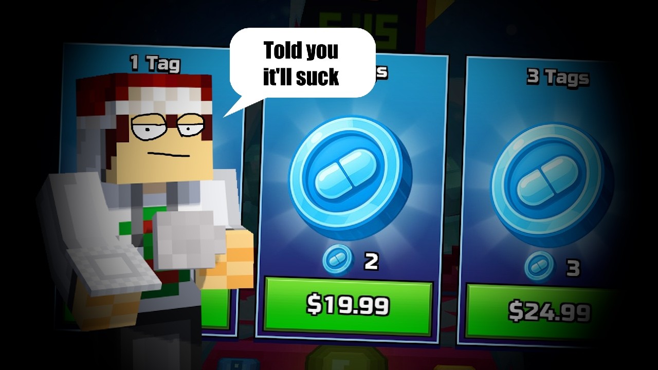 Yep, Pixelpon yet again sucked - Pixel Gun 3D