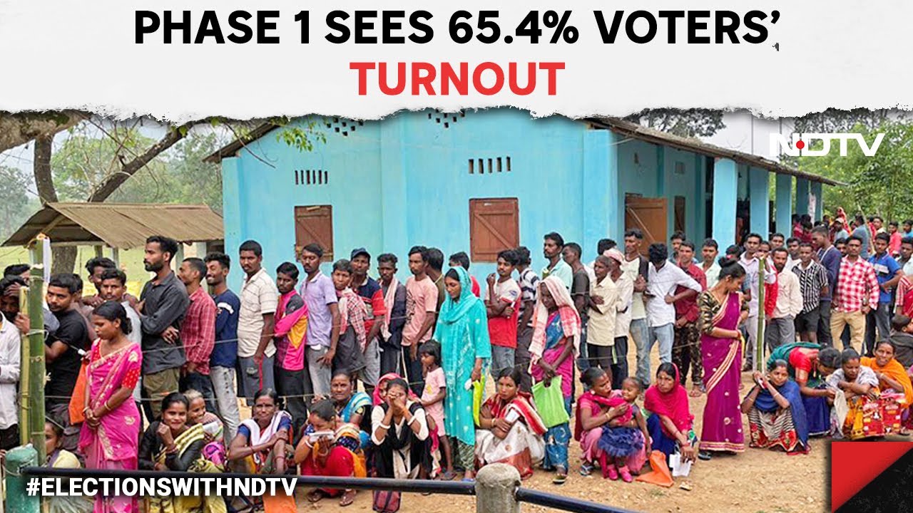 Lok Sabha Elections: Phase 1 Records 65.4% Voters’ Turnout, Lower Than In 2019