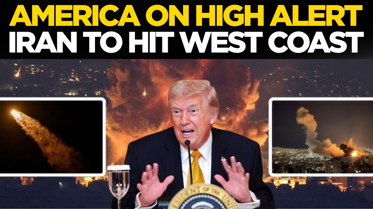 US Iran War LIVE | Iran Targets West Coast FBI Warns California Police | US On High Alert |