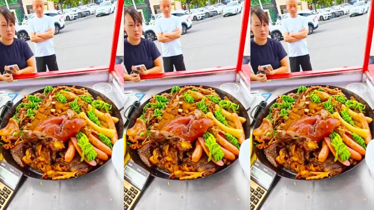 沉浸式带你体验我在江西景德镇卖大锅卤菜的快乐#景德镇美食 #瓷都景德镇 #卤味熟食