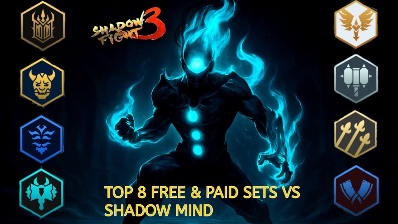 🔥 Stop Losing to Shadow Mind! Use These 8 Free & Paid Sets | Shadow Fight 3