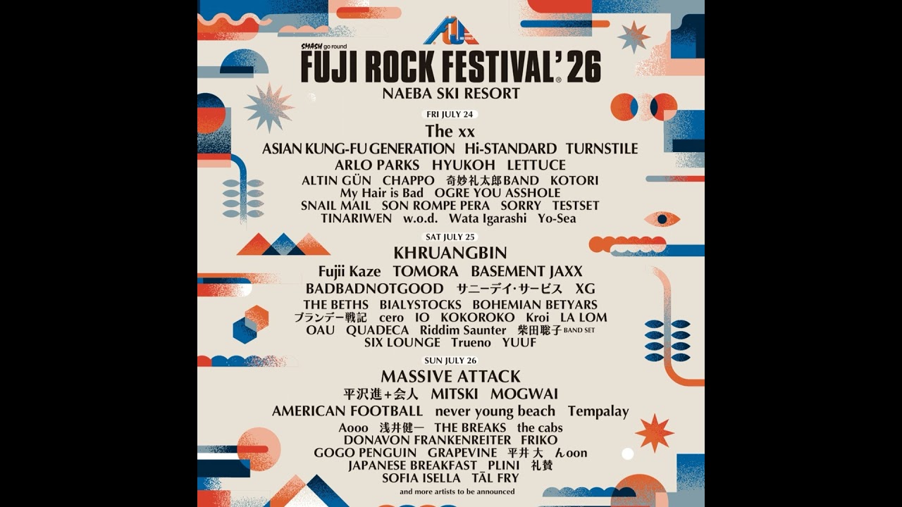 #242 フジロック26ラインナップ発表の瞬間を録る