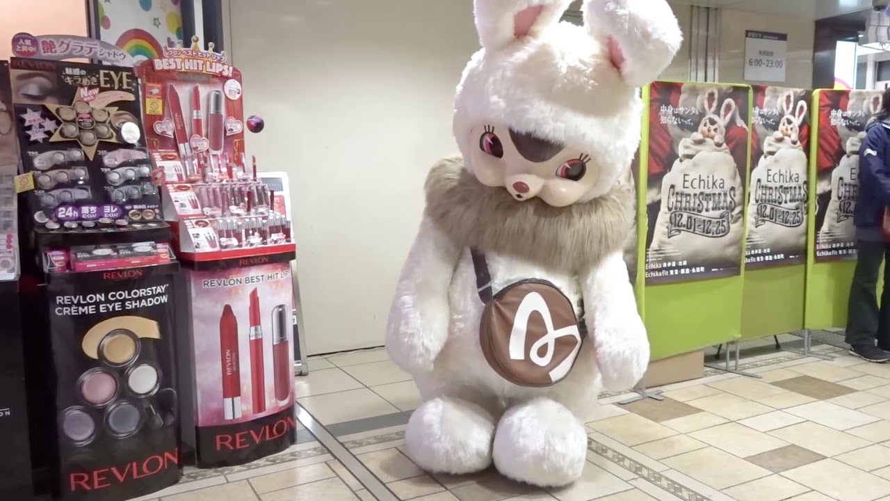 【着ぐるみ】クリスマスイベントのエチカちゃん（16時の回）