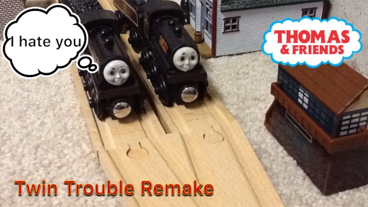 Twin Trouble (Wooden Railway Remake)