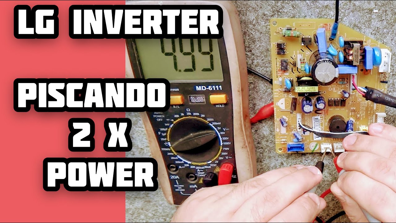 LG Inverter Piscando 2x Power