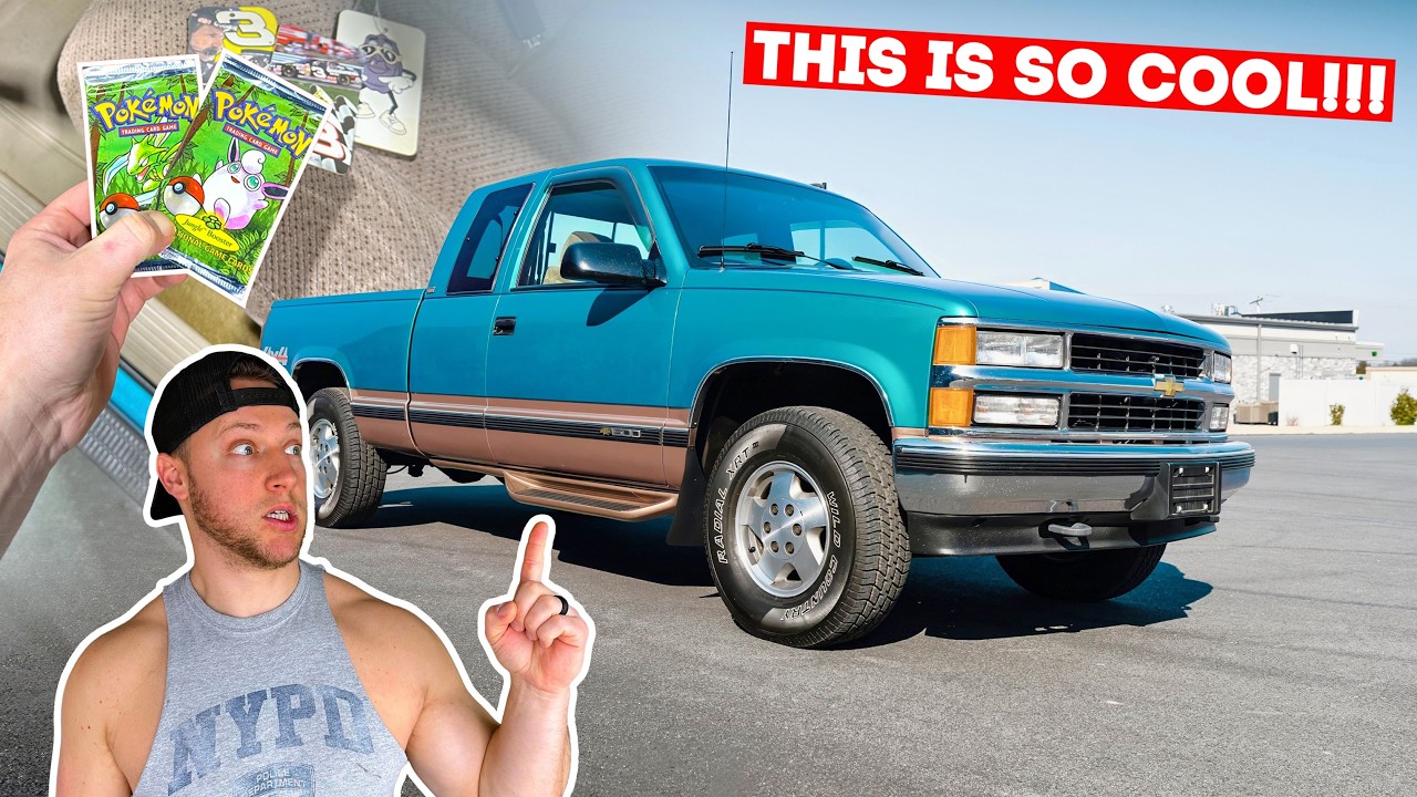 I Bought an INSANELY Clean 22K Mile 1995 Chevy UNTOUCHED for 20 Years!!! THIS was inside...
