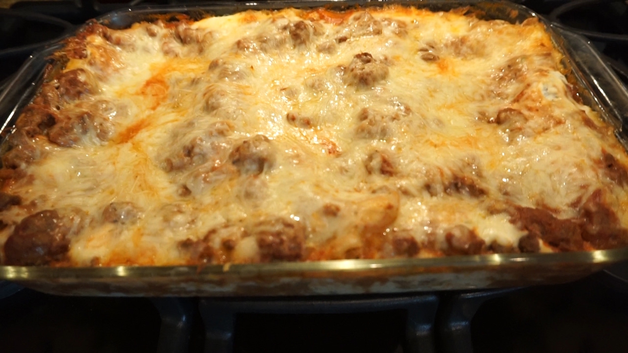 Low Fat High Protein Lasagna