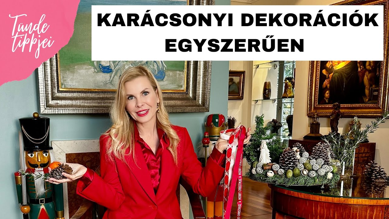 10 EGYSZERŰ DEKORÁCIÓS TIPP  - NE MÉRGEZD MAGAD BOLTI ILLATOSÍTÓKKAL! -  KARÁCSONY 1. | Polgár Tünde