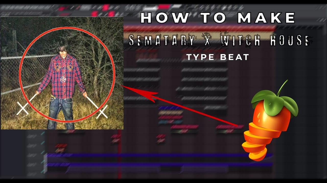 How to make SEMATARY x WITCH HOUSE Type Beat From SCRATCH | Witch Trap Tutorial 2025