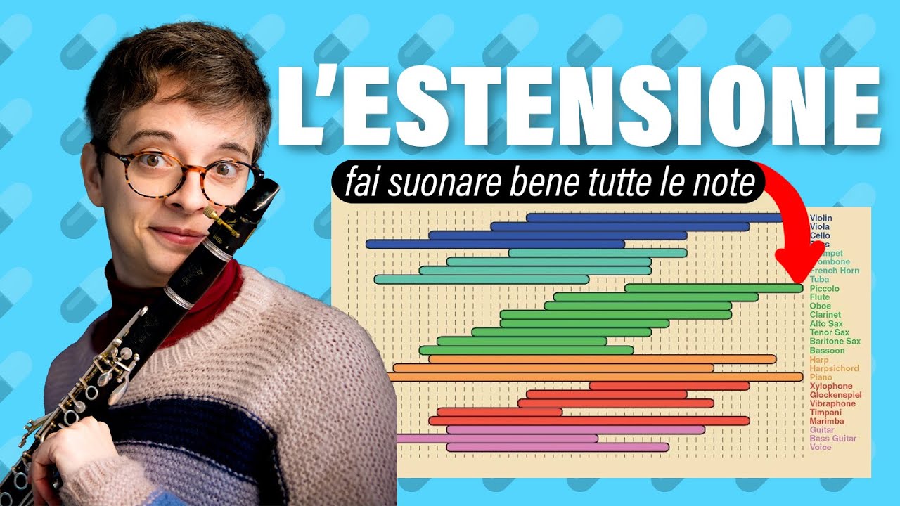 Clarinetto➡️ l'ESTENSIONE fai suonare bene tutte le note
