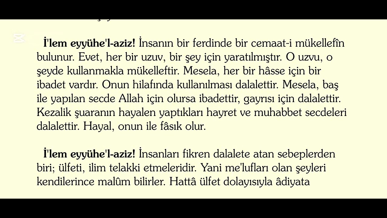Hakikî Terakki /Ramazan