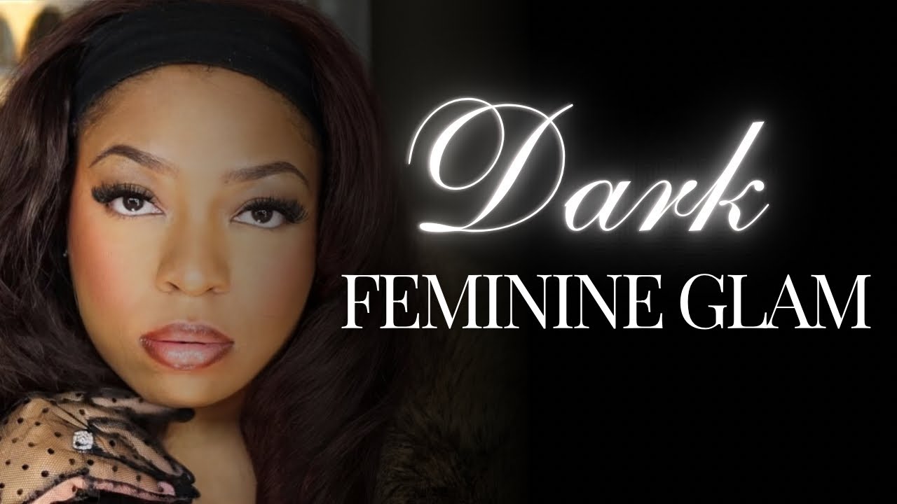 Dark Feminine Makeup Tutorial | Soft Matte Glam with Sharp Wing & Brown Ombr&eacute; Lip