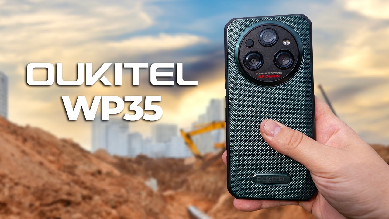 Защищенный смартфон Oukitel WP35 — тонкий телефон с эпическим аккумулятором!