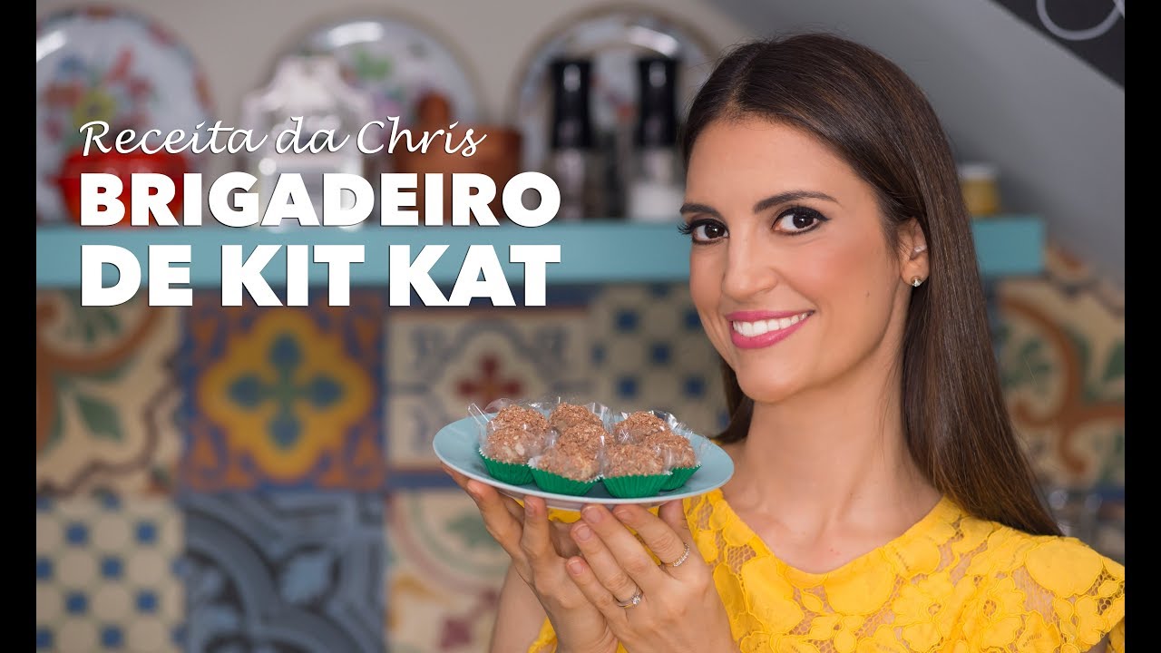 Receita Fácil de Brigadeiro de Kit Kat