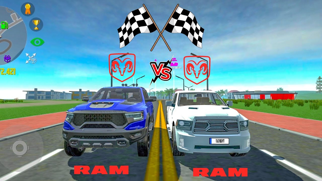 Car Simulator 2 | Dodge VS Dodge | RAM VS RAM TRX 1500 | Race&Top Speed | Car Games Android Gameplay