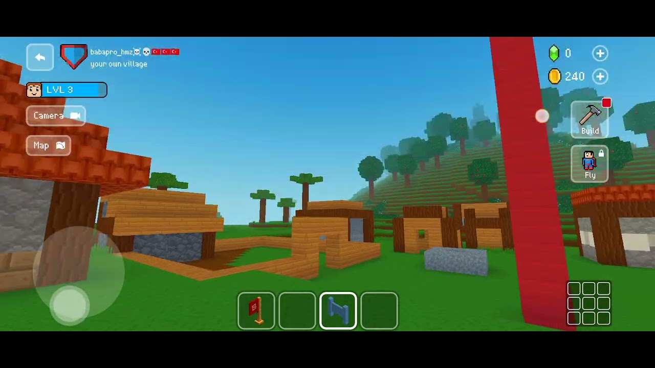 Craft block 3D oynamak part 1