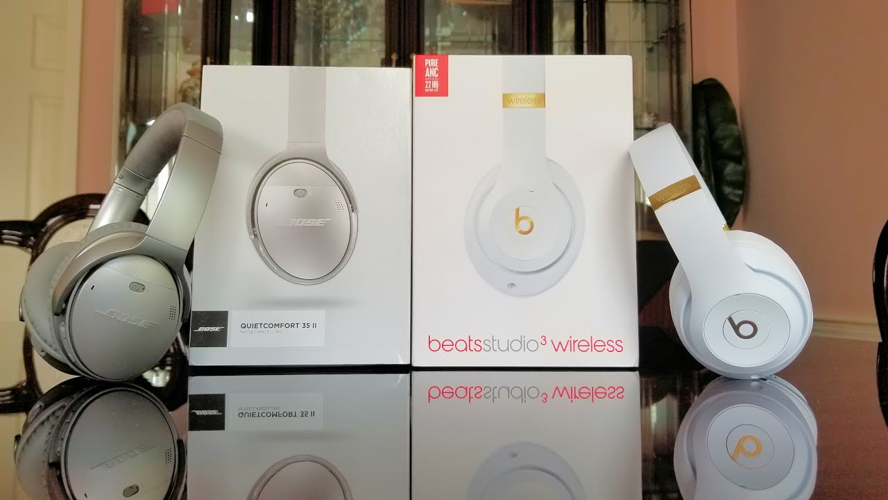 BOSE QC35ii VS. BEATS STUDIO 3! Real in-depth COMPARISON!