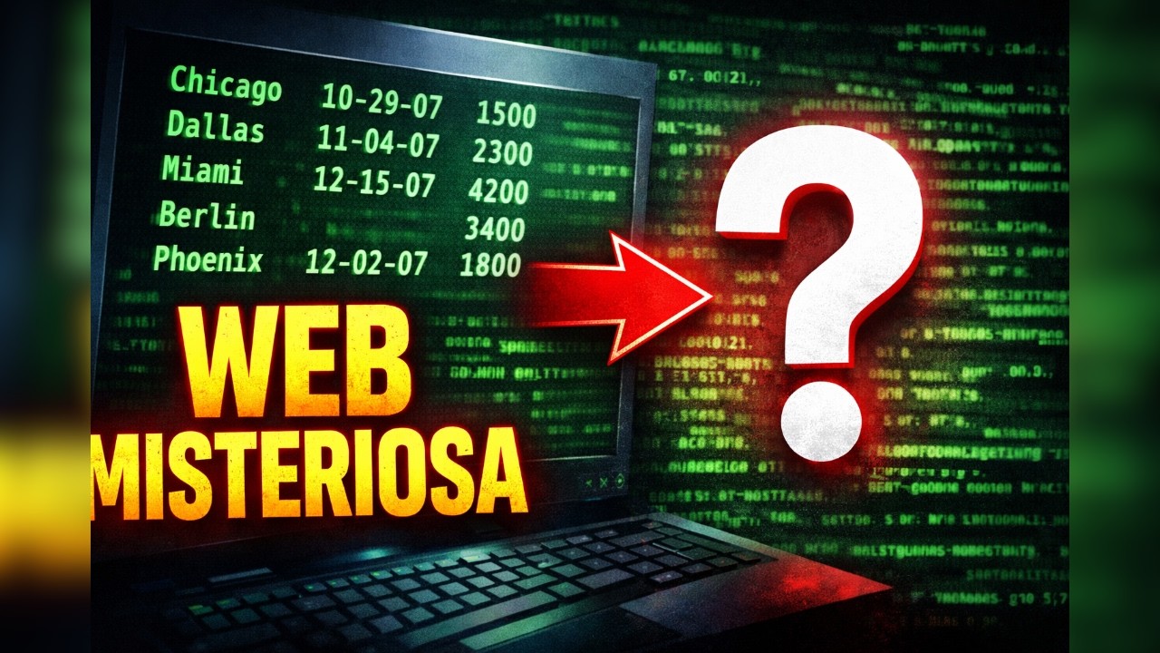 Encontraron una web extraña en internet… y nadie sabe qué era