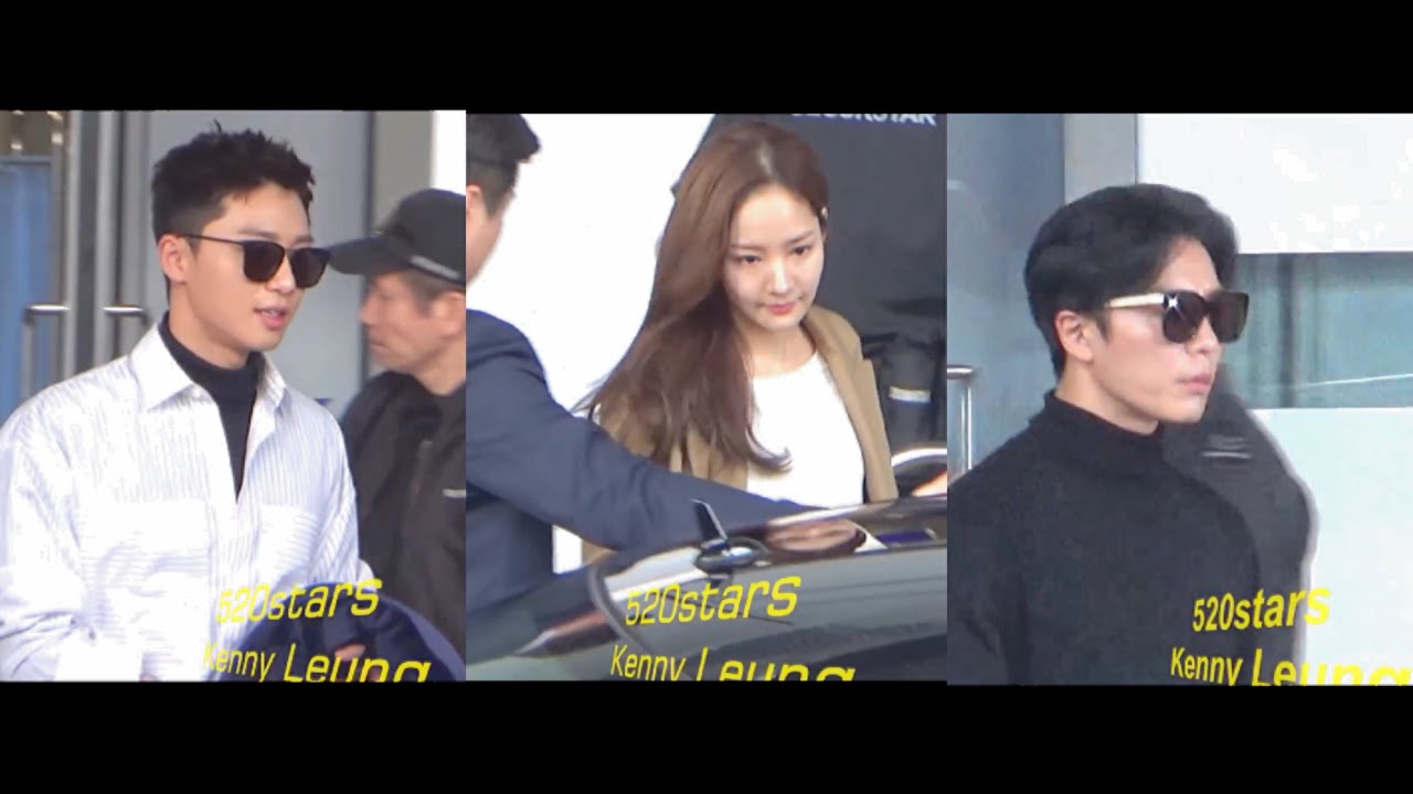 Arrived in HongKong (Kim Jae Wook ❤️Park Min Young❤️Park Seo Joon)|| 김재욱x박민영x박서준