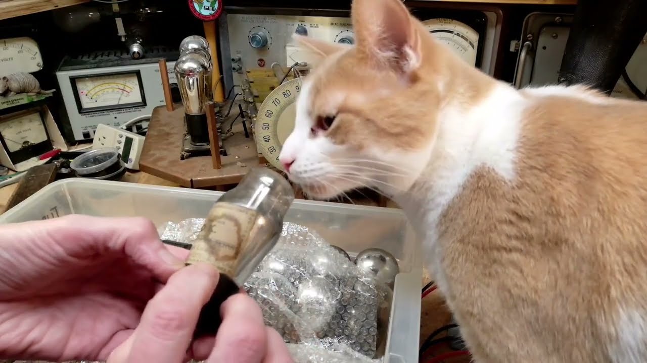 100 Year Old Splitdorf Radio Video #4 - Lighting Up the Tubes