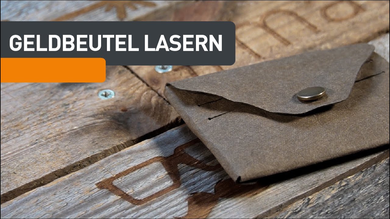Eigenen Geldbeutel Lasern - Mr Beam Creative Lab
