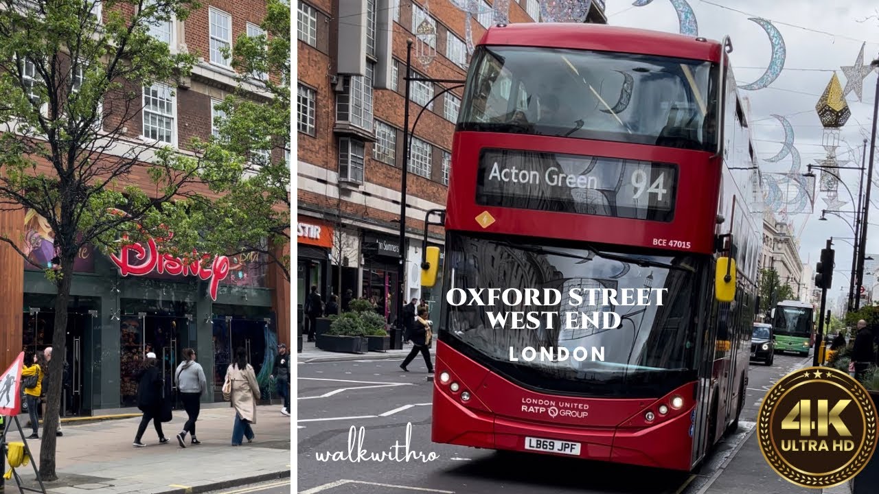 Let’s walk: MARBLE ARCH TO TOTTENHAM COURT ROAD STATION via Oxford Street #walkwithro