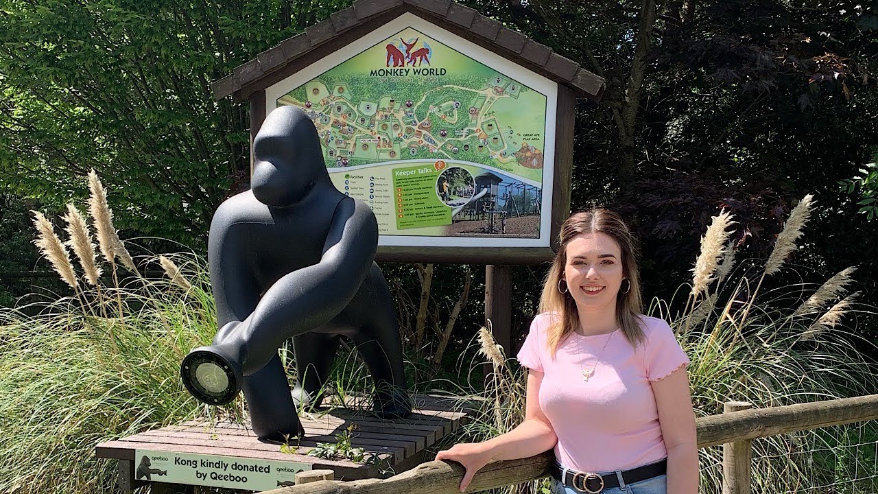 The BEST trip to Monkey World | The Hufflepuff Queen