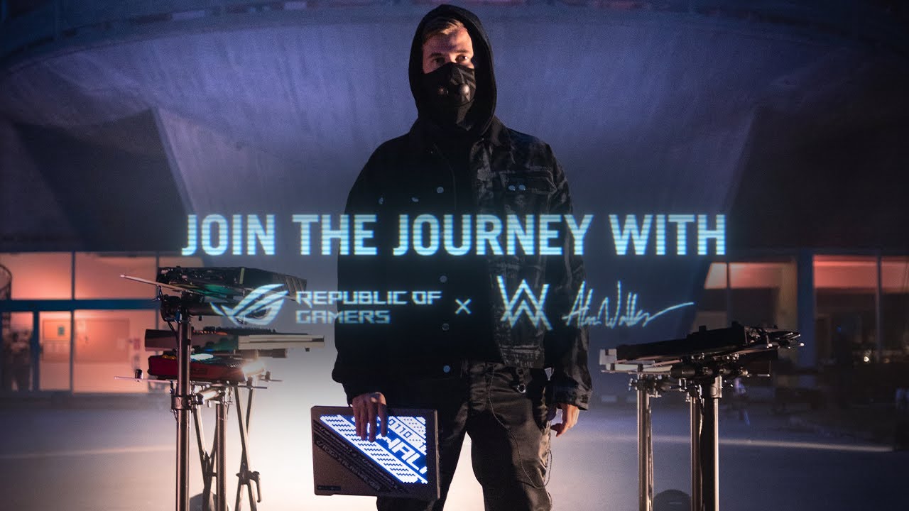 Alan Walker x ROG Launch Stream - Join the republic, join the Walkers