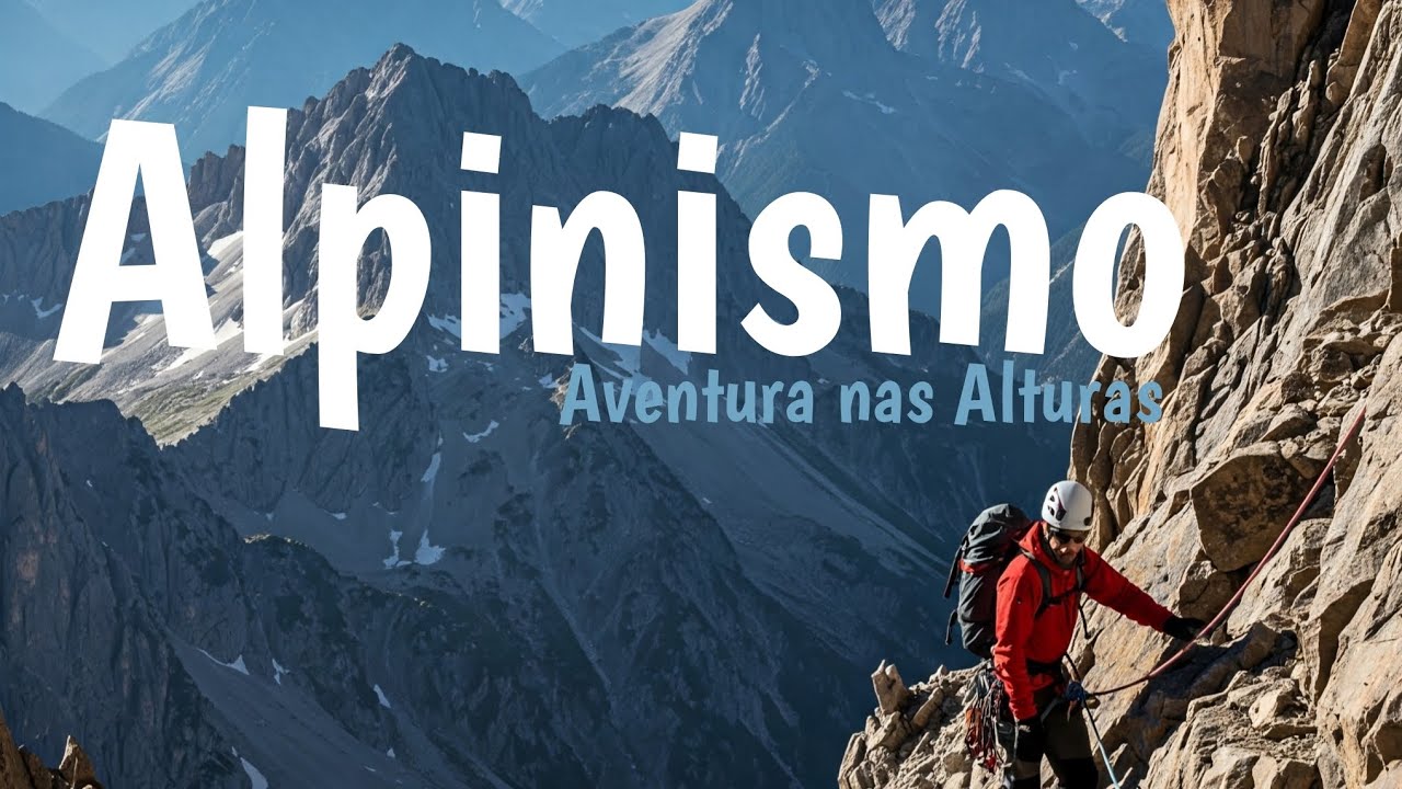 Alpinismo, uma aventura radical nas alturas. A magia, t&eacute;cnica e coragem de muitas pessoas no mundo.😍