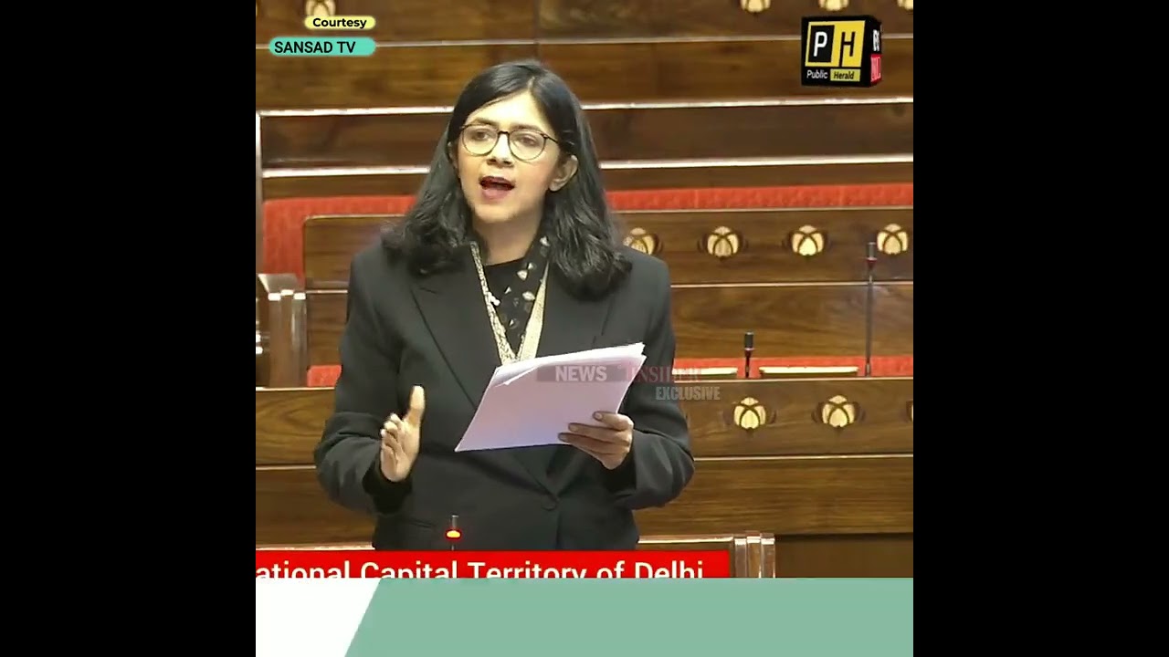 #Watch: MP-Swati Maliwal speaks on GB Road rescue Opn. demand action Against SPA centers